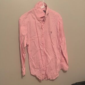 Polo by Ralph Lauren Light Pink Button Down Shirt